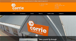 Desktop Screenshot of corrieconstruction.com